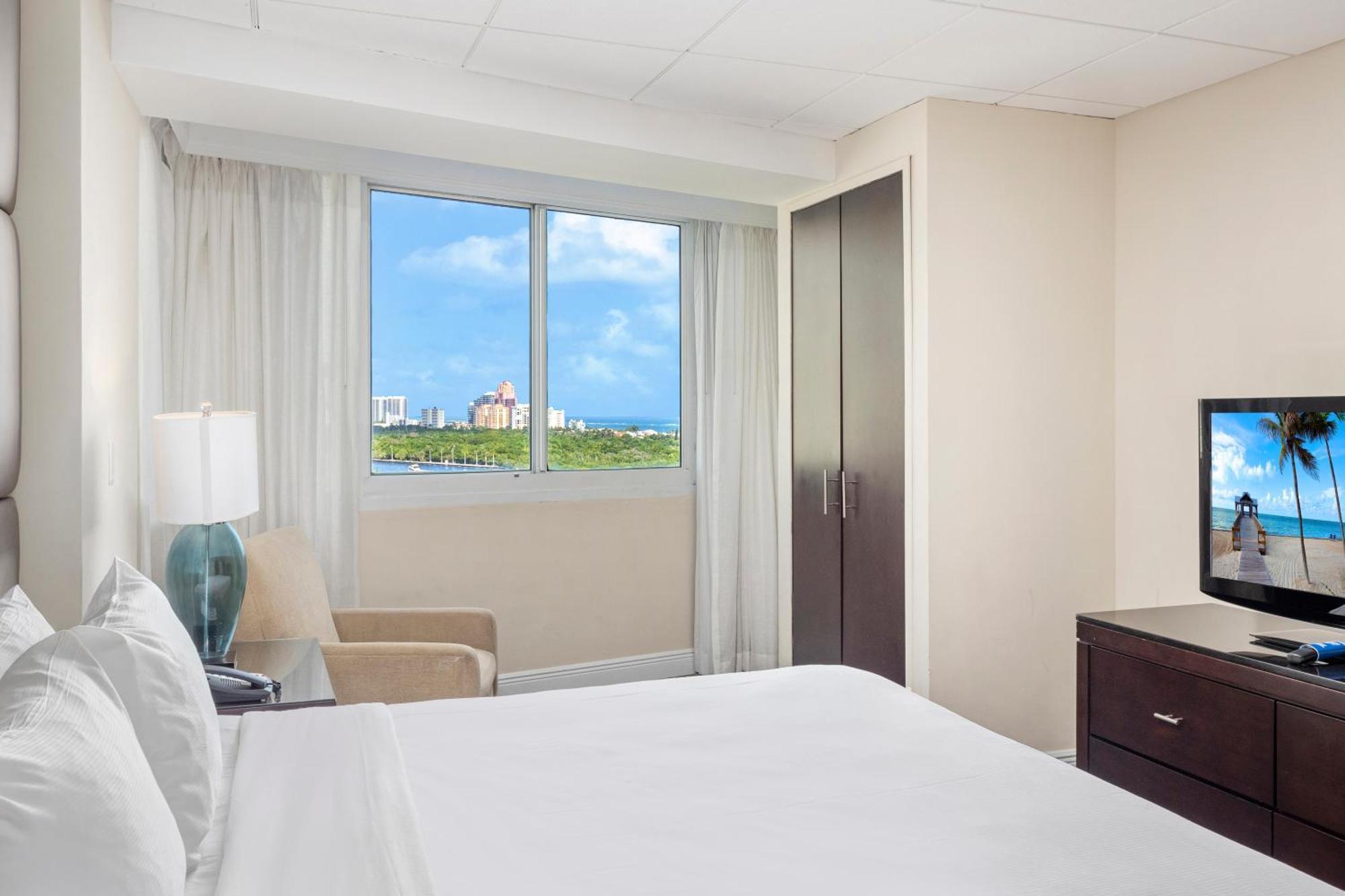 Queen Room with Two Queen Beds, Balcony and View